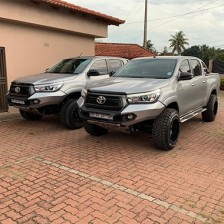 Bumper Delantero EVO 3D para T Hilux Rocco 2018+